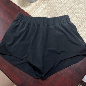 Offline by Aerie black active shorts